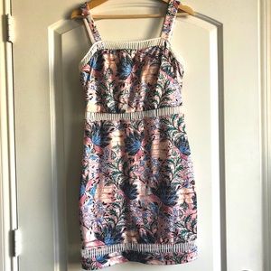 Guess Dress Pink Floral Tropical